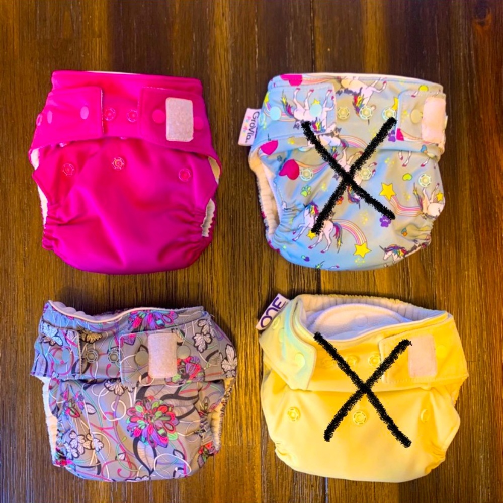Grovia ONE AIO Cloth Diaper Lot